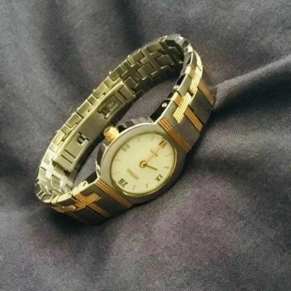 Imperial Geneve watch with 18K gold plated…